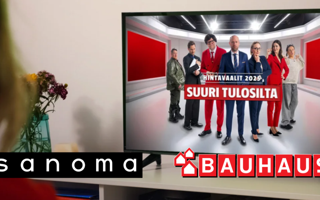 Using election night viewing habits to make a retail message feel like entertainment