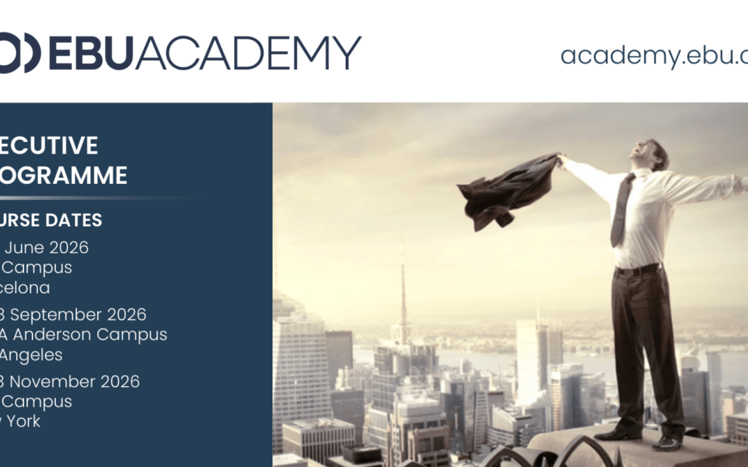 EBU Academy – Executive Programme